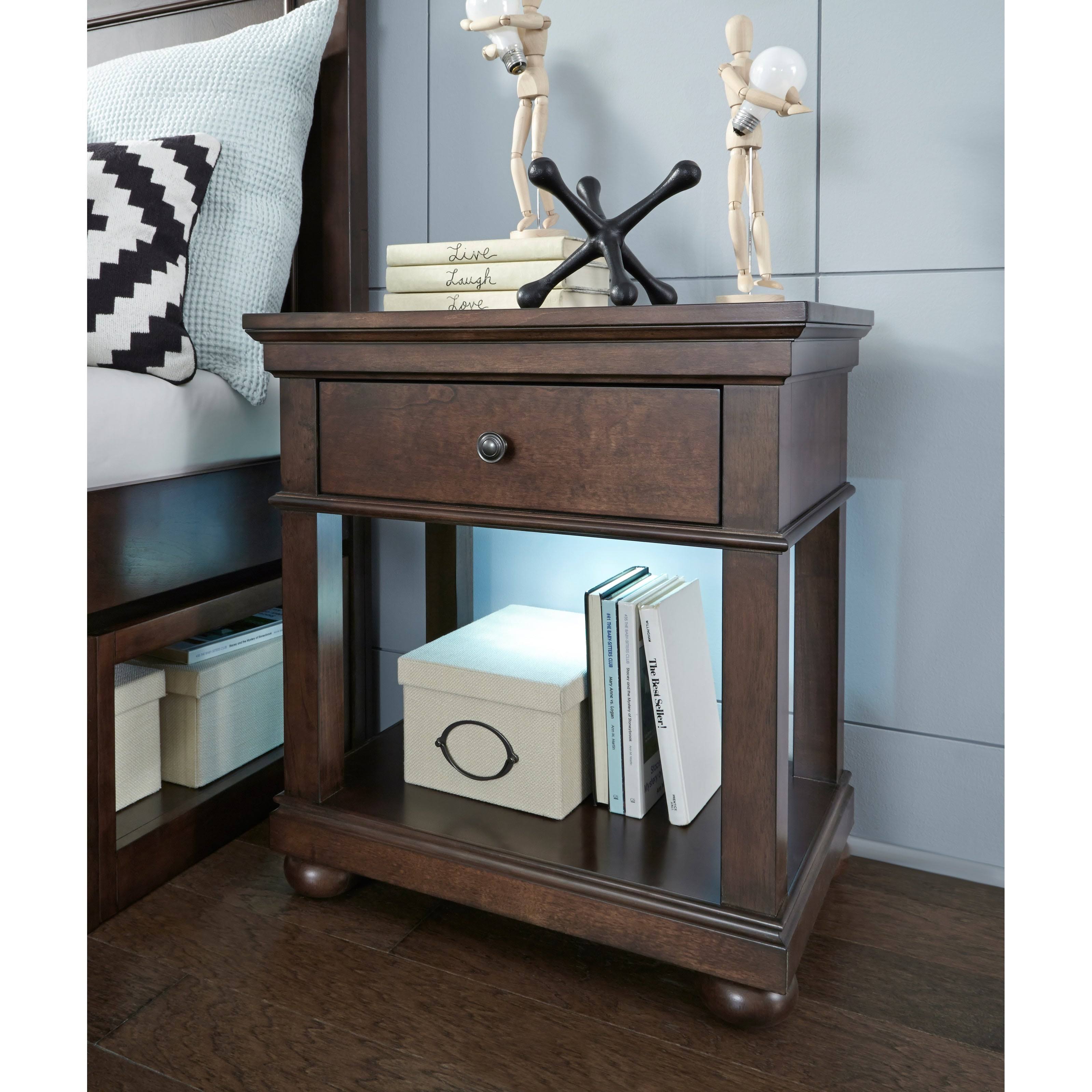 Warm Cherry Night Stand G78698
