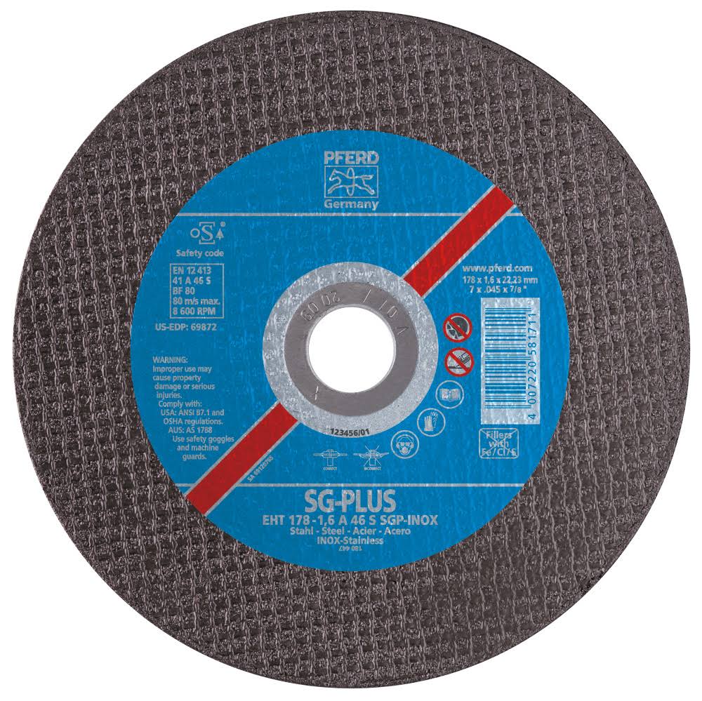 4-1/2x22 x .030x22 Cut-Off Wheel, 7/8x22 Ah A728