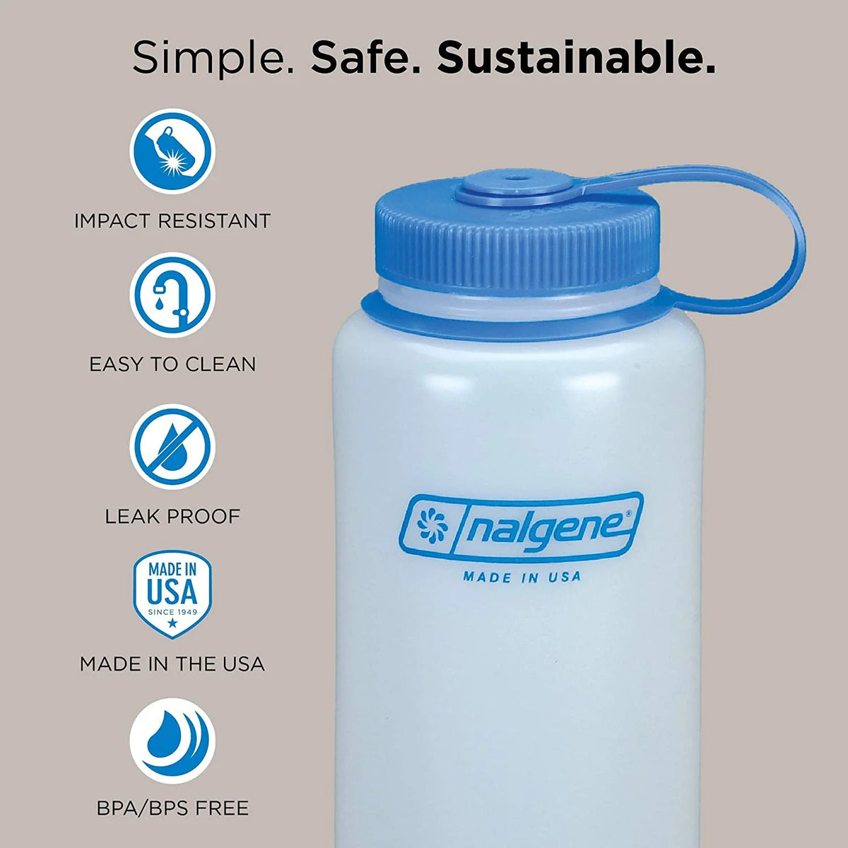 48oz BPA-Free Wide Mouth Water Bottle X931