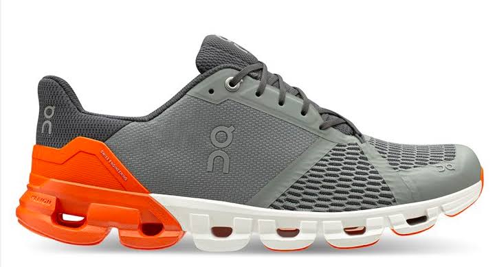 Cloudflyer Grey Orange Running Shoes X96526