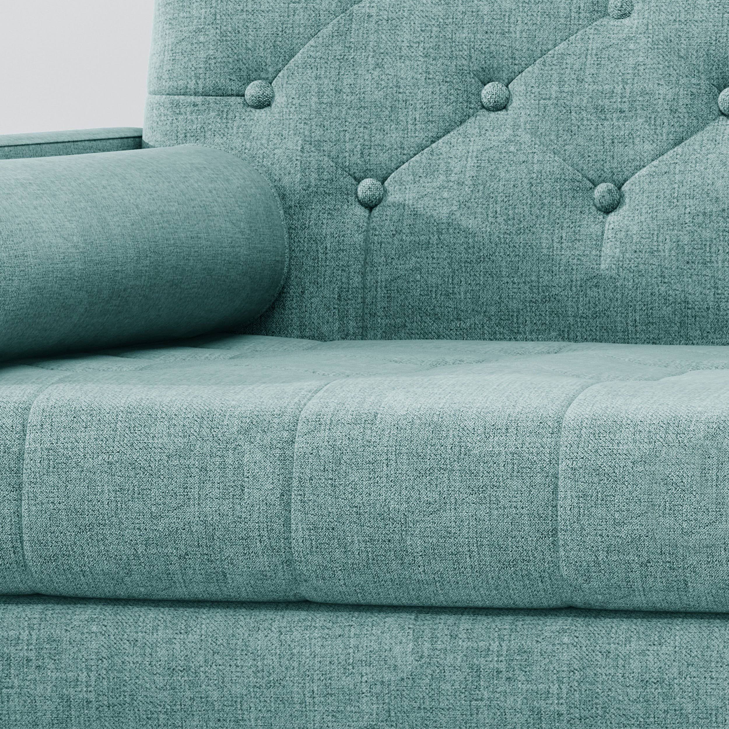 Light Gray Fabric Club Chair Q954