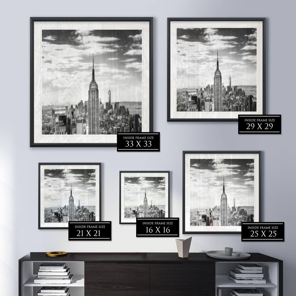 Framed Giclee Print 26x26 P2987