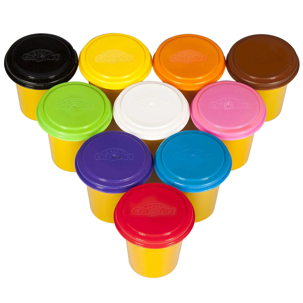Assorted Colors Softee Dough 10 Cans N5395