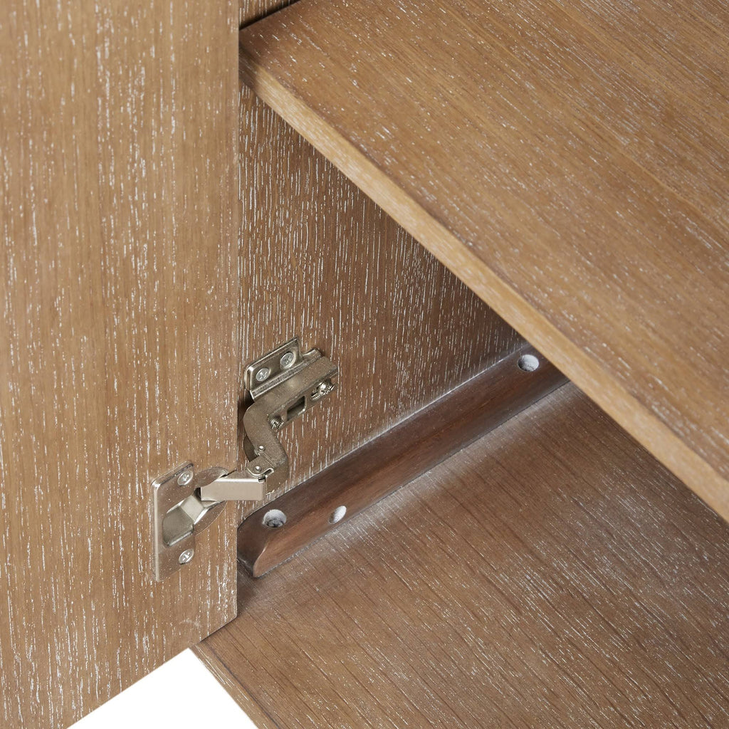 Brown 2-Door Accent Cabinet J3235