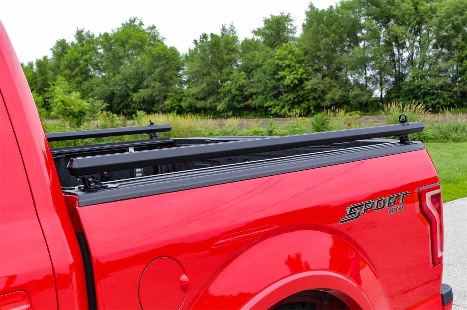 Texture Black Side Rails F6143
