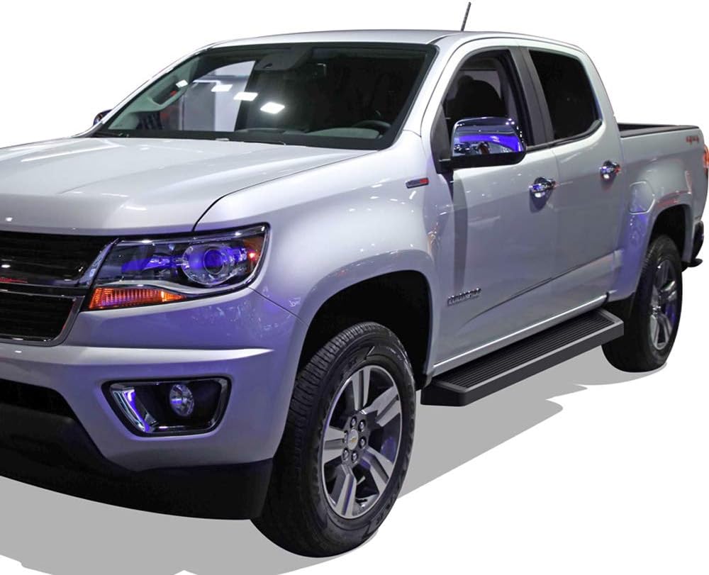 6in Black Running Boards H6980