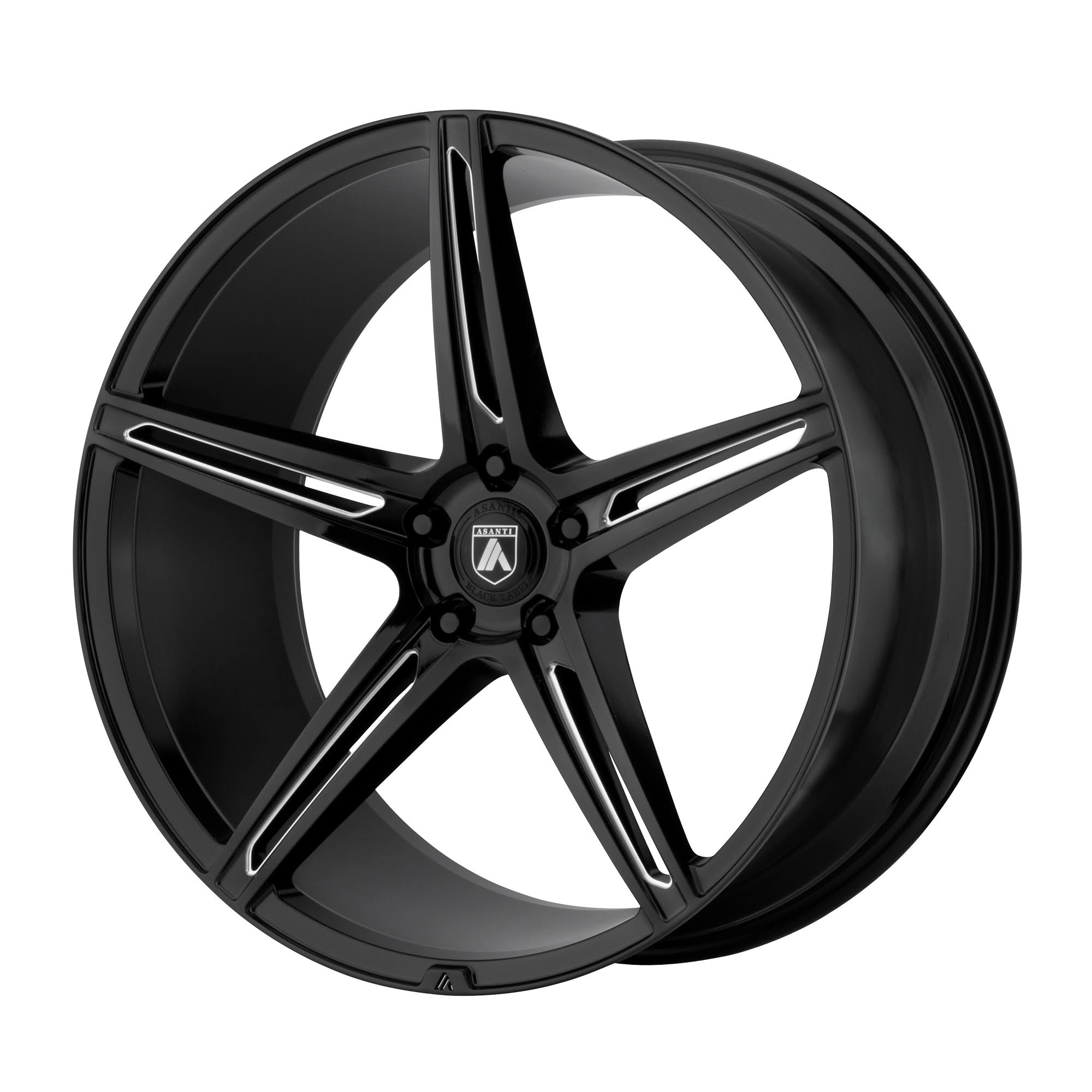 22x10.5 Gloss Black Milled Wheel (35mm) C404