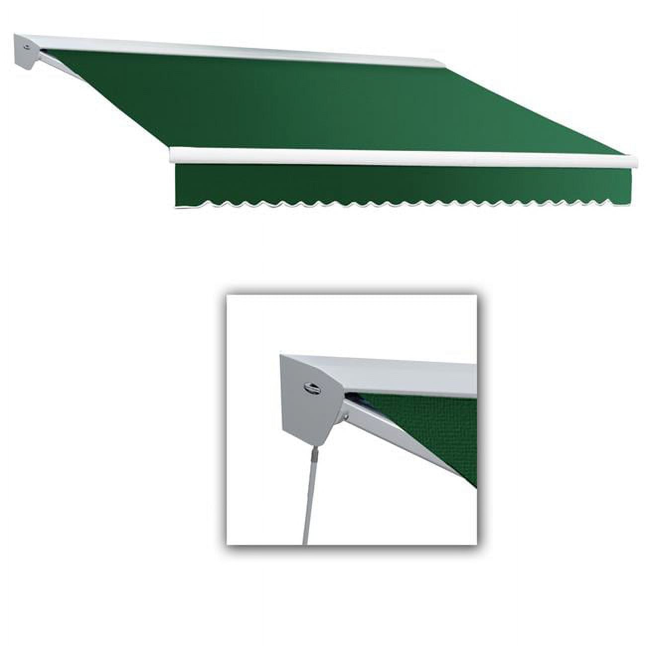 24 ft. Forest Green Retractable Awning K839036