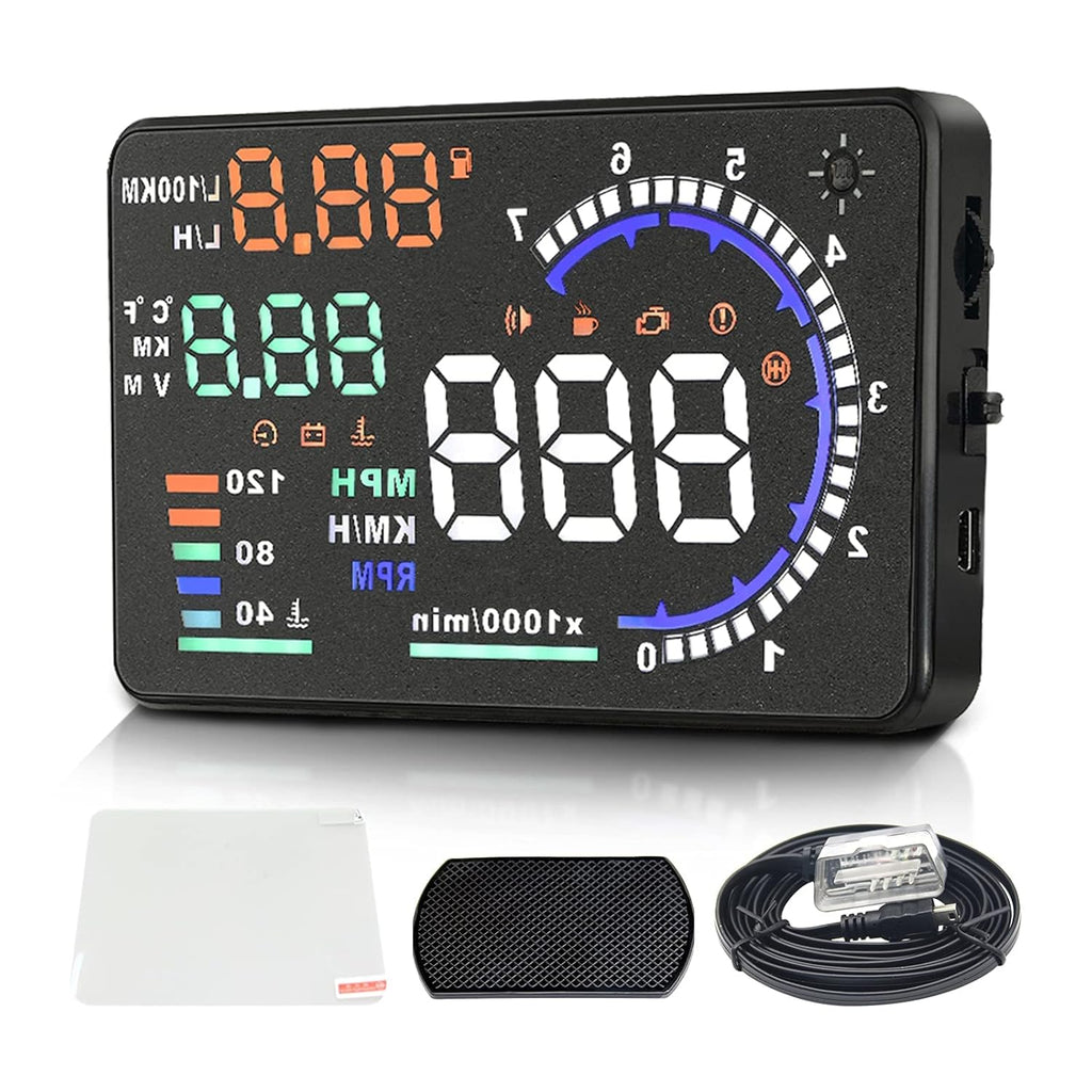 5.5 inches Multi Color Car HUD Head up Display O690859