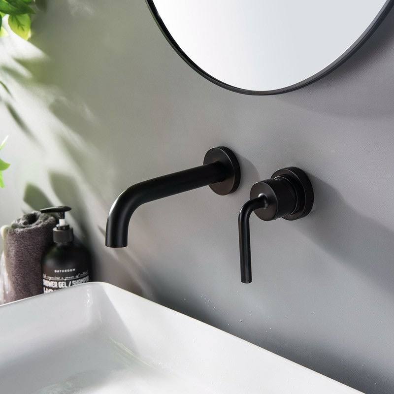 Wall Mounted Bathroom Faucet Gold U219