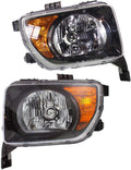Pair Headlights Assembly Unit for Honda Element EX/LX Z37445