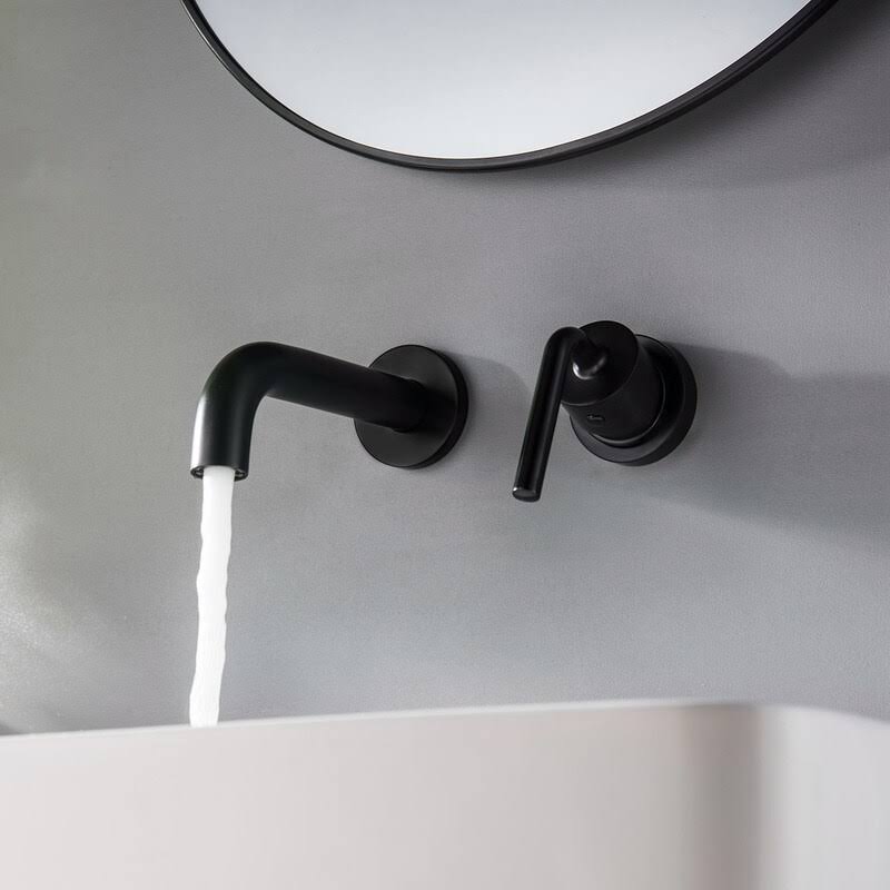 Wall Mounted Bathroom Faucet Gold U219