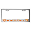 License Plate Frame CF Orange K4796