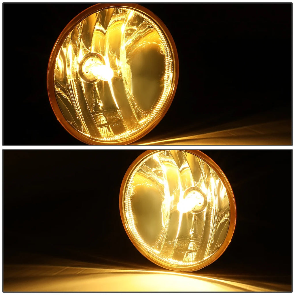 Pair Amber Fog Light Lamp F1035