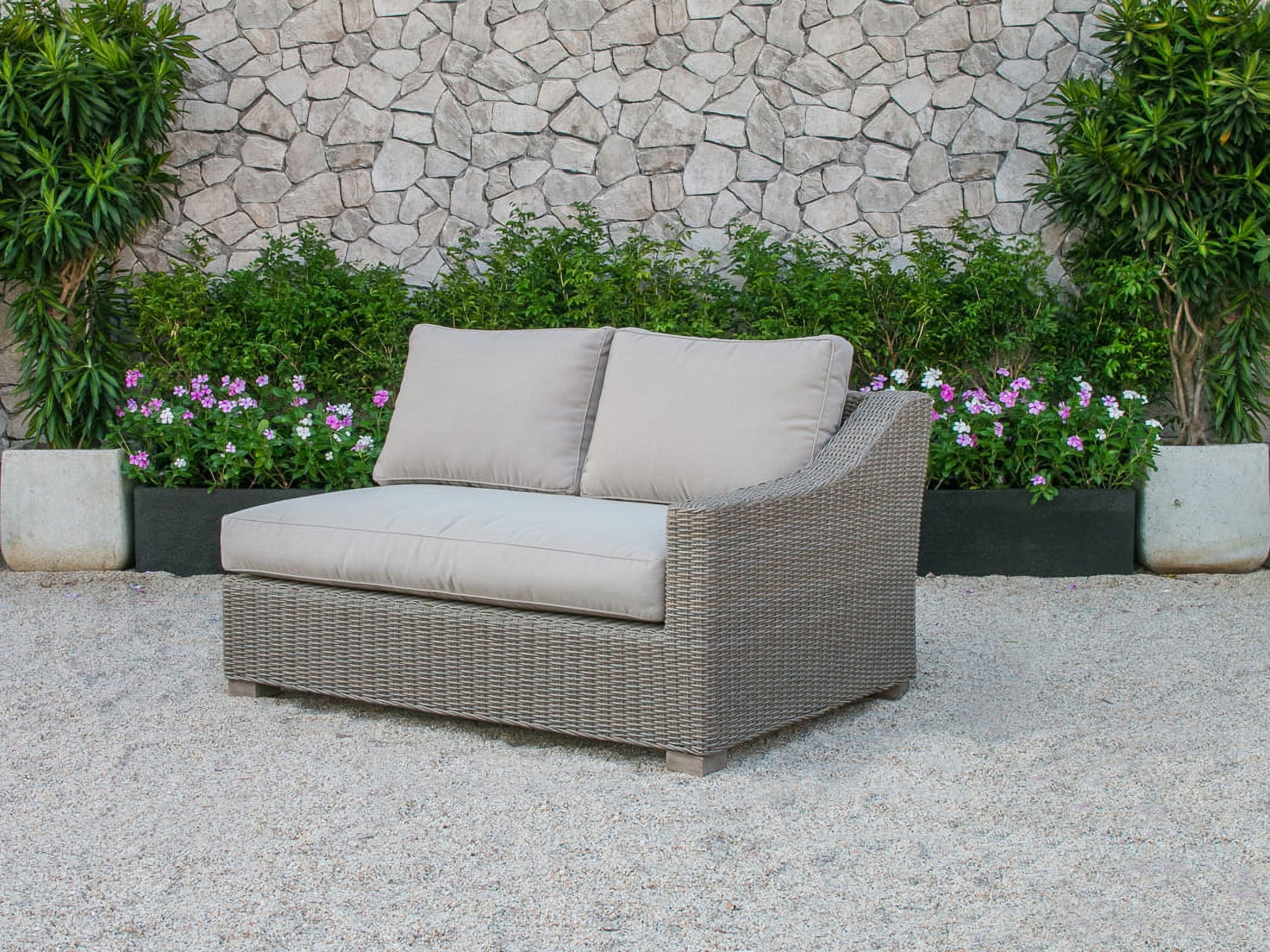 Outdoor Wicker Sectional Sofa Set G112