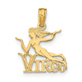 10K Yellow Gold Virgo Charm R986143