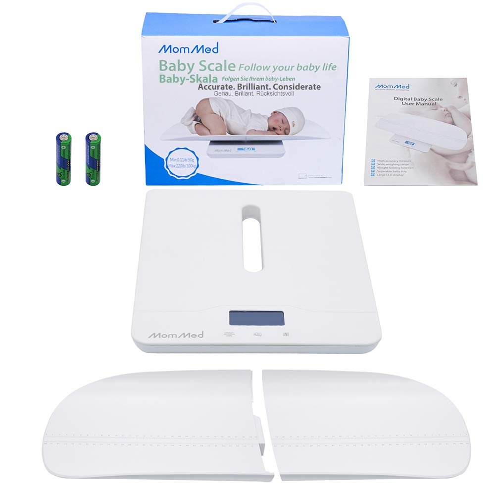 Pack of 2 Digital Baby Scale with Hold Function E37241