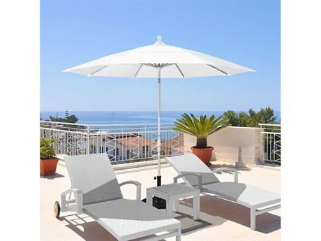 11 ft. Aluminum Double Vent Tilt Market Umbrella L86760