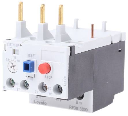 Thermal Overload Relay, 32 → 38 A F.L.C, 38 A Contact Rating, 3P J529