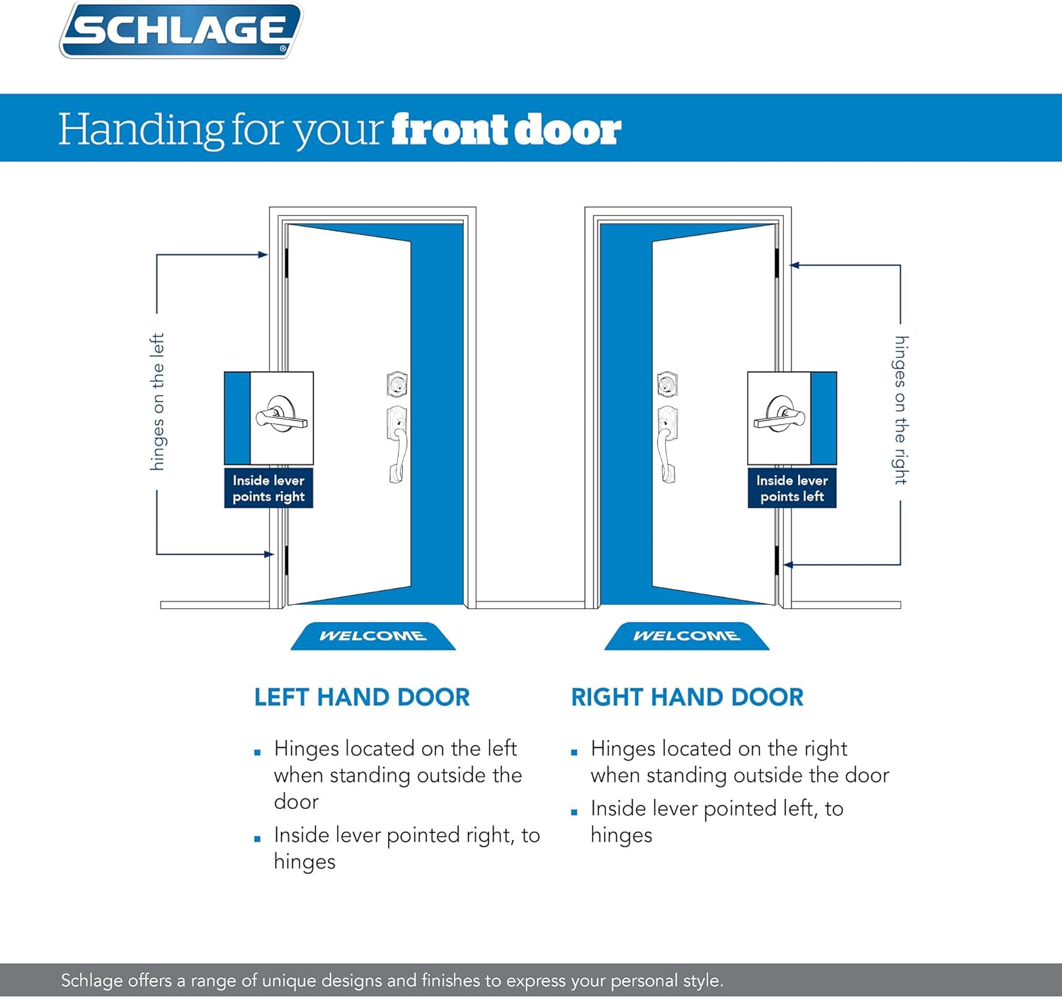 Front Entry Handleset with Deadbolt, Satin Nickel A88185