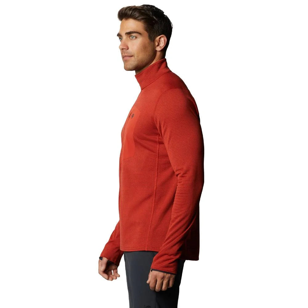 Desert Red 3/4 Zip N4304