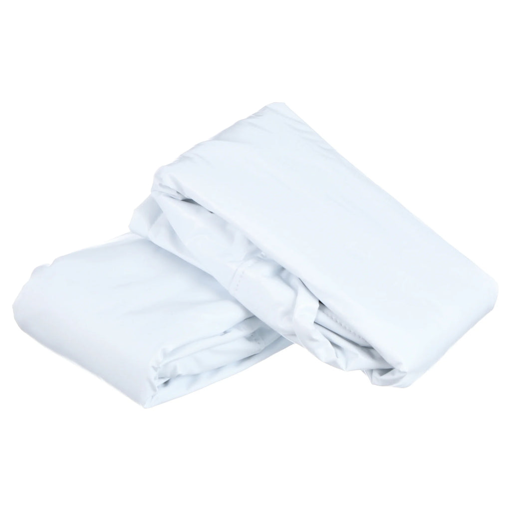 Vinyl Arctic White 29" Single Axle Tire Covers I589