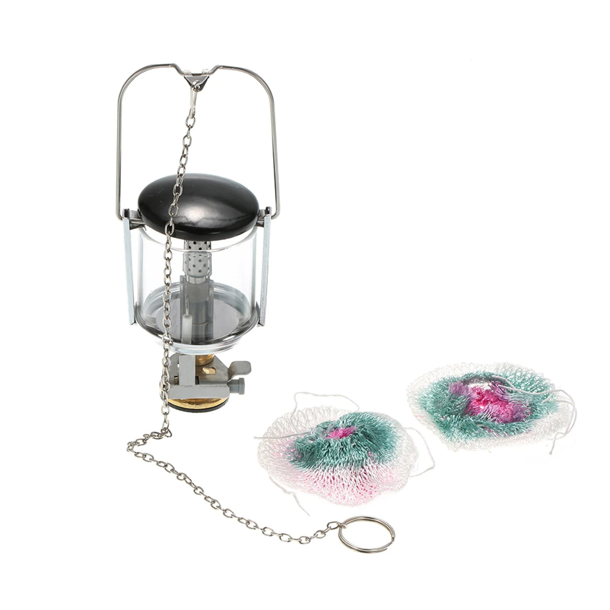 Propane Mantle Lantern with 2 Lantern Mantles D462