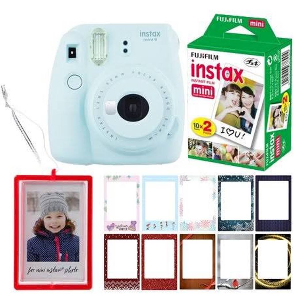 Ice Blue Instant Film Camera U4915