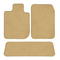 Beige Carpet Car Mats for Tesla Model 3 G22635