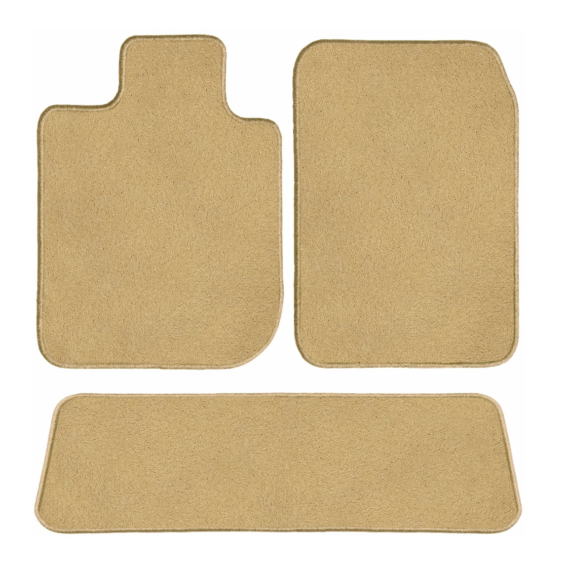 Beige Carpet Car Mats for Tesla Model 3 G22635