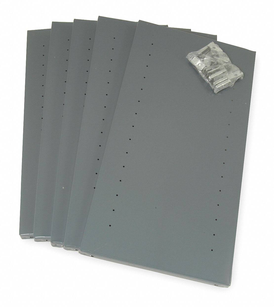 Gray Shelves, 48 in. W, Pk 5 N49007