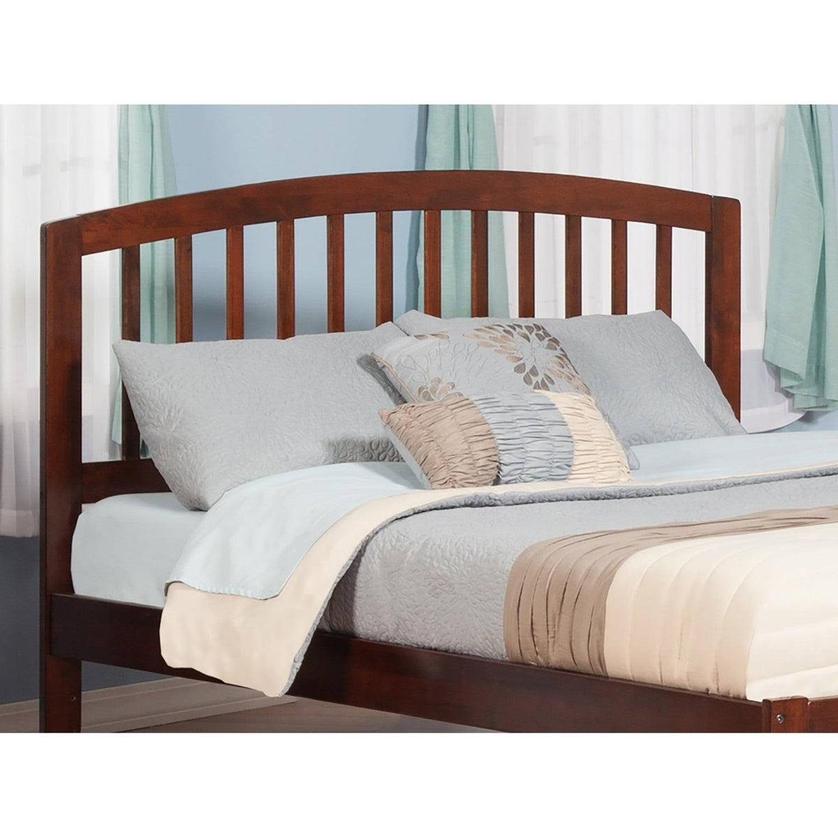 Grey Full Headboard E54252