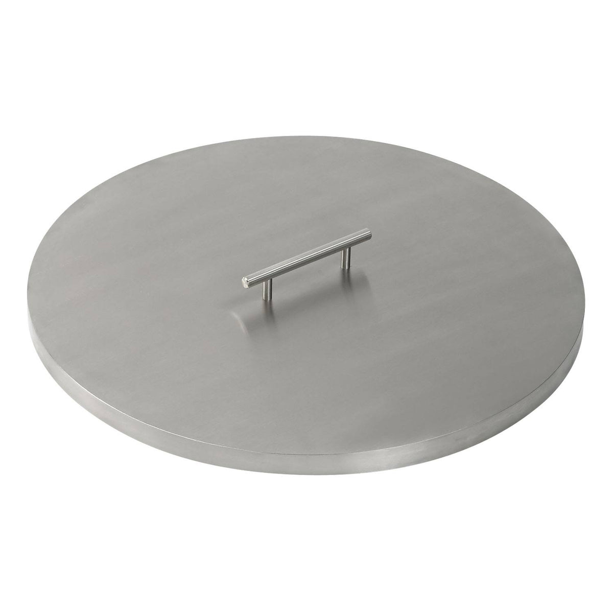 Stainless Steel Cover for 25x22 Round Drop-in Fire Pit Pan B40387