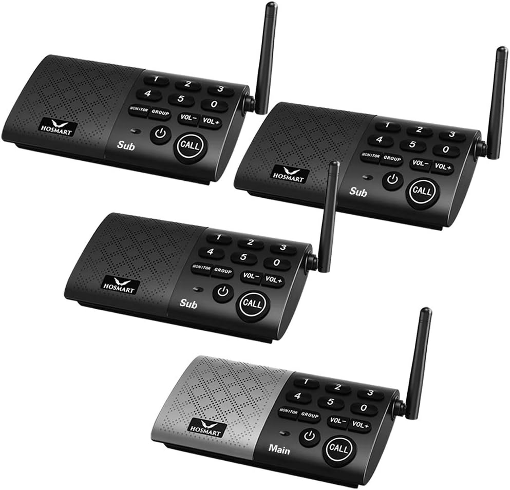 Full Duplex Wireless Intercom System G498884