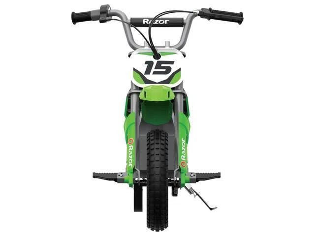 Green and Blue Kids Electric Motocross Motorcycle Bikes F424983