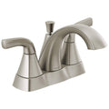 Brushed Nickel Two Handle Lavatory Faucet Centerset O668