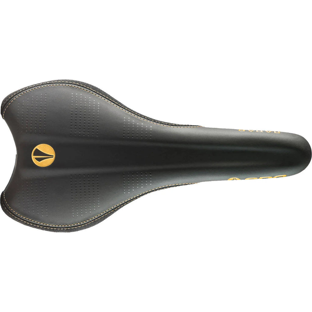 Black / Gold Rail Saddle Q39778