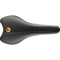 Black / Gold Rail Saddle Q39778