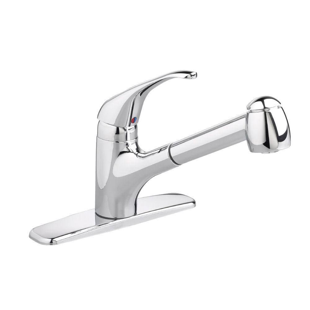 Stainless Steel Pull-Out Kitchen Faucet A24939