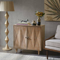 Brown 2-Door Accent Cabinet J3235