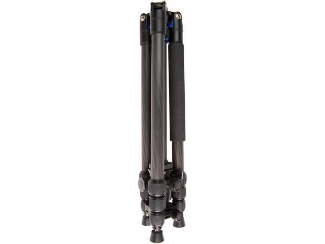 Black Carbon Fiber 4 Section Tripod with Head V716