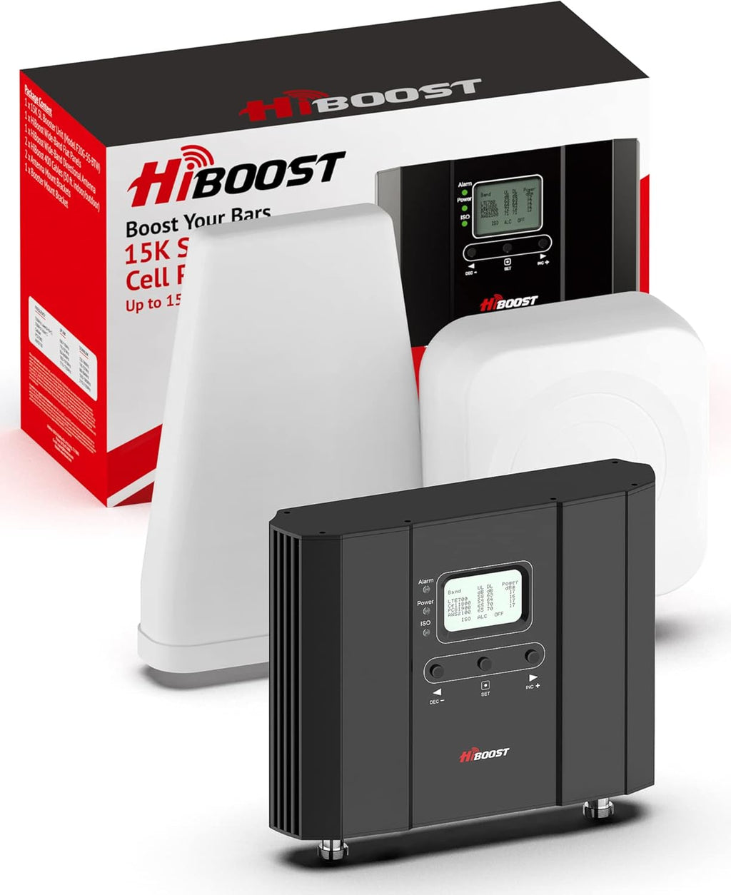Cell Phone Signal Booster, 4,000 sq ft, 5G 4G LTE P779476