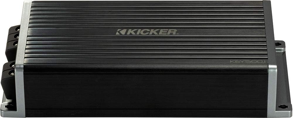 Black Digital Signal Processor Mono Subwoofer Amplifier Vehicle Audio System V173