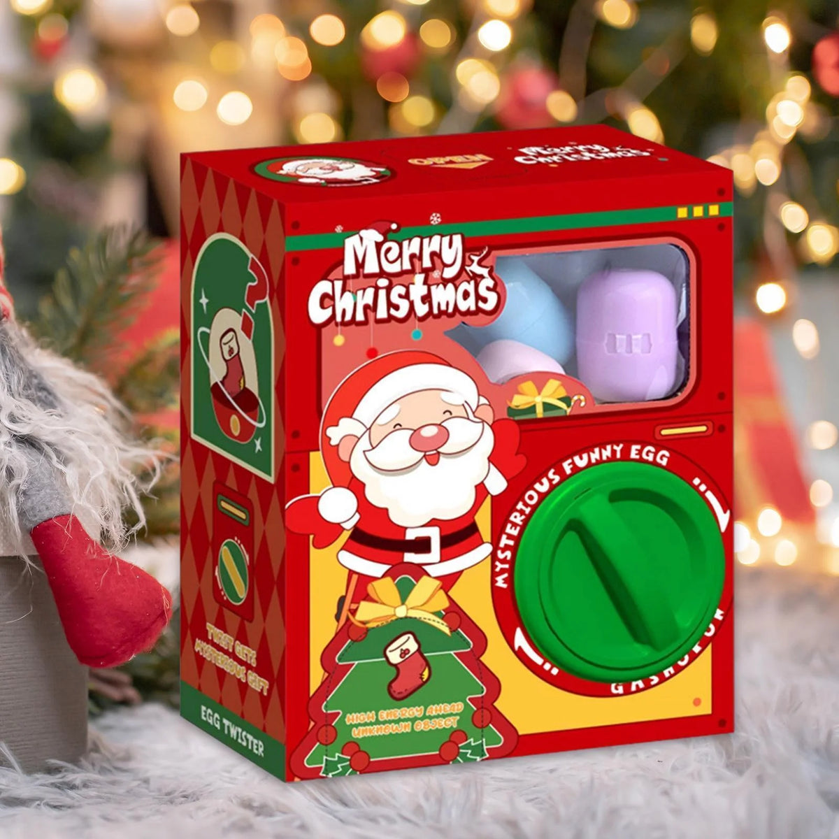 Christmas Blind Box Egg Twisting Machine Toy W718451