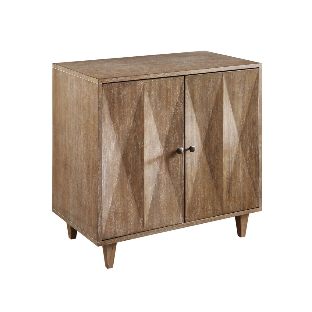 Brown 2-Door Accent Cabinet J3235