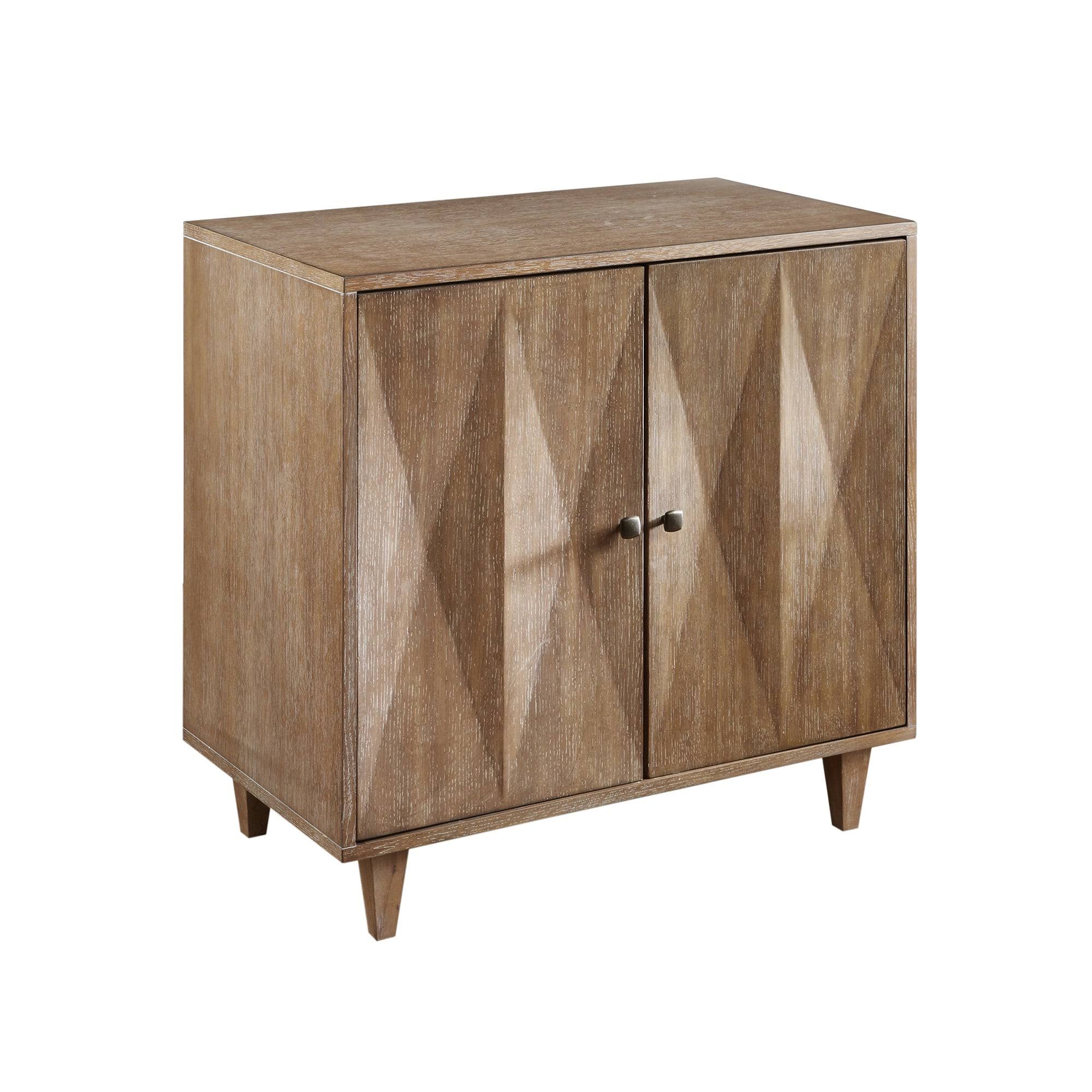 Brown 2-Door Accent Cabinet J3235