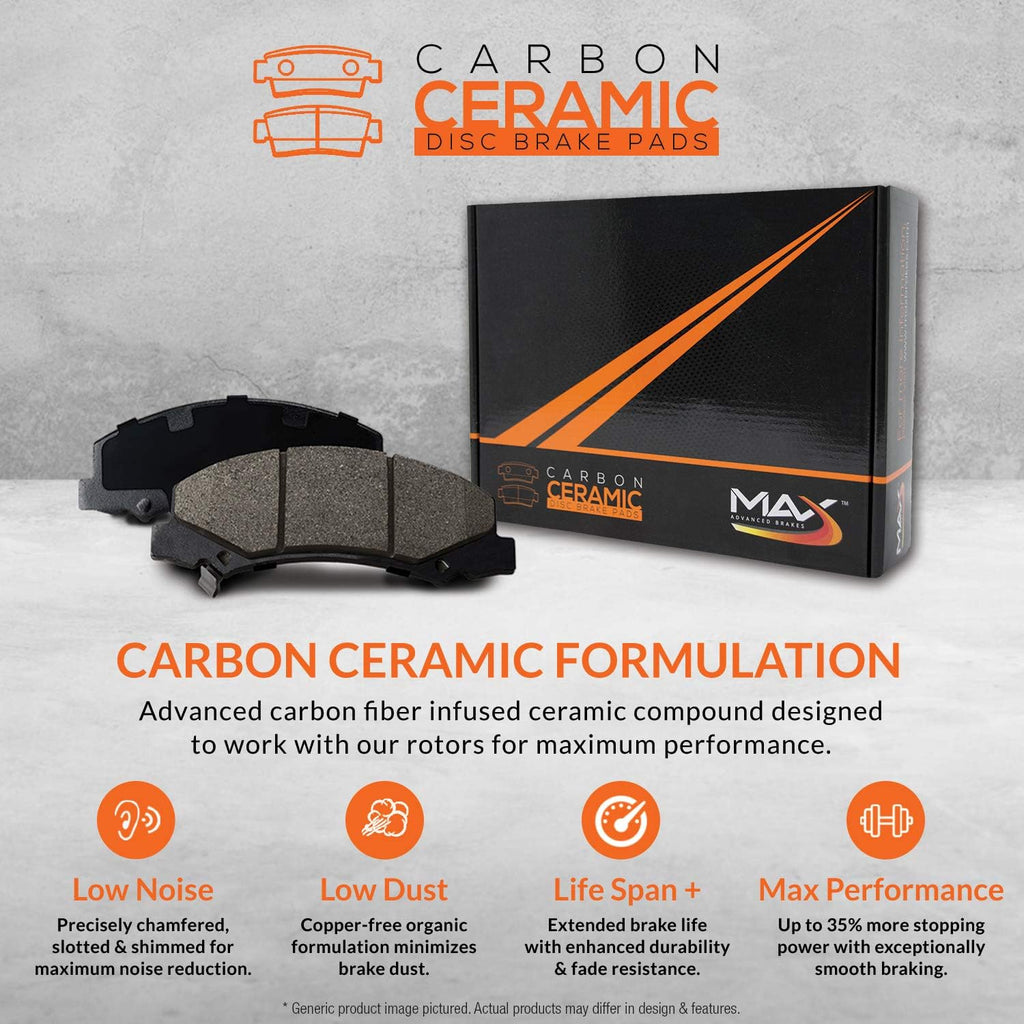 Premium OE Rotors with Carbon Ceramic Pads I36162