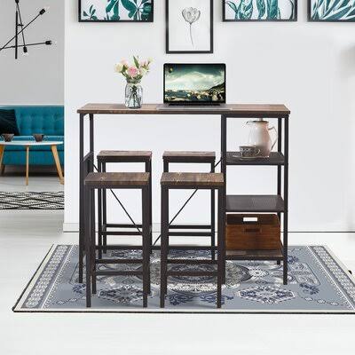 Black Dining Set Q17812