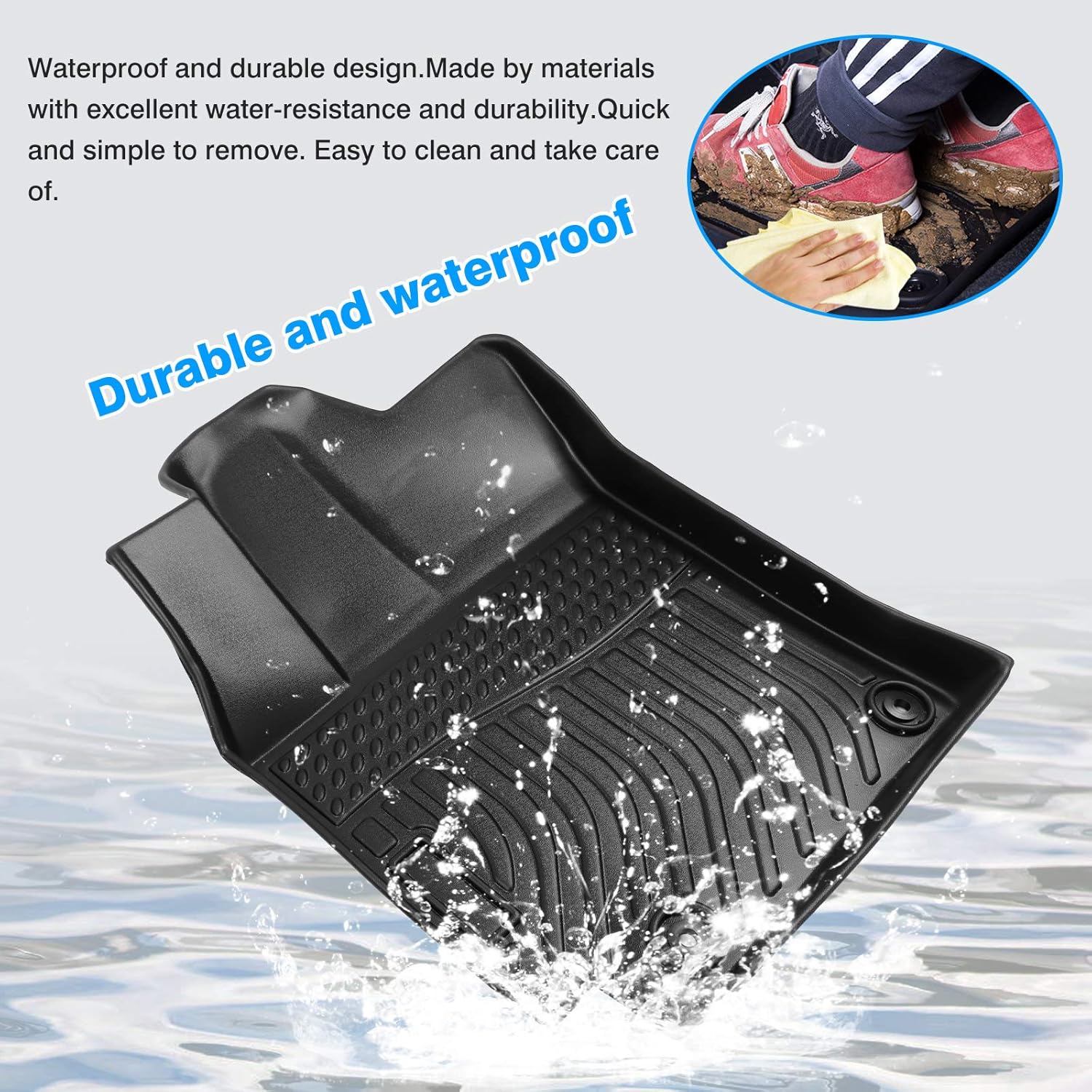 TPO Odorless High Edge Floor Liners Q44486