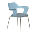 Blue Stacking Chair with Flex Poly Shell I699